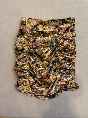 Free People Gigi Printed Miniskirt